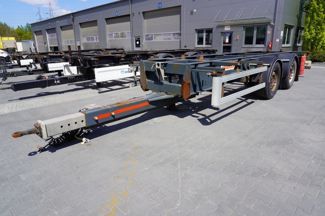 FRUEHAUF BDF / 18 t - Přívěs-podvozek: obrázek 1 FRUEHAUF BDF / 18 t - Přívěs-podvozek: obrázek 1