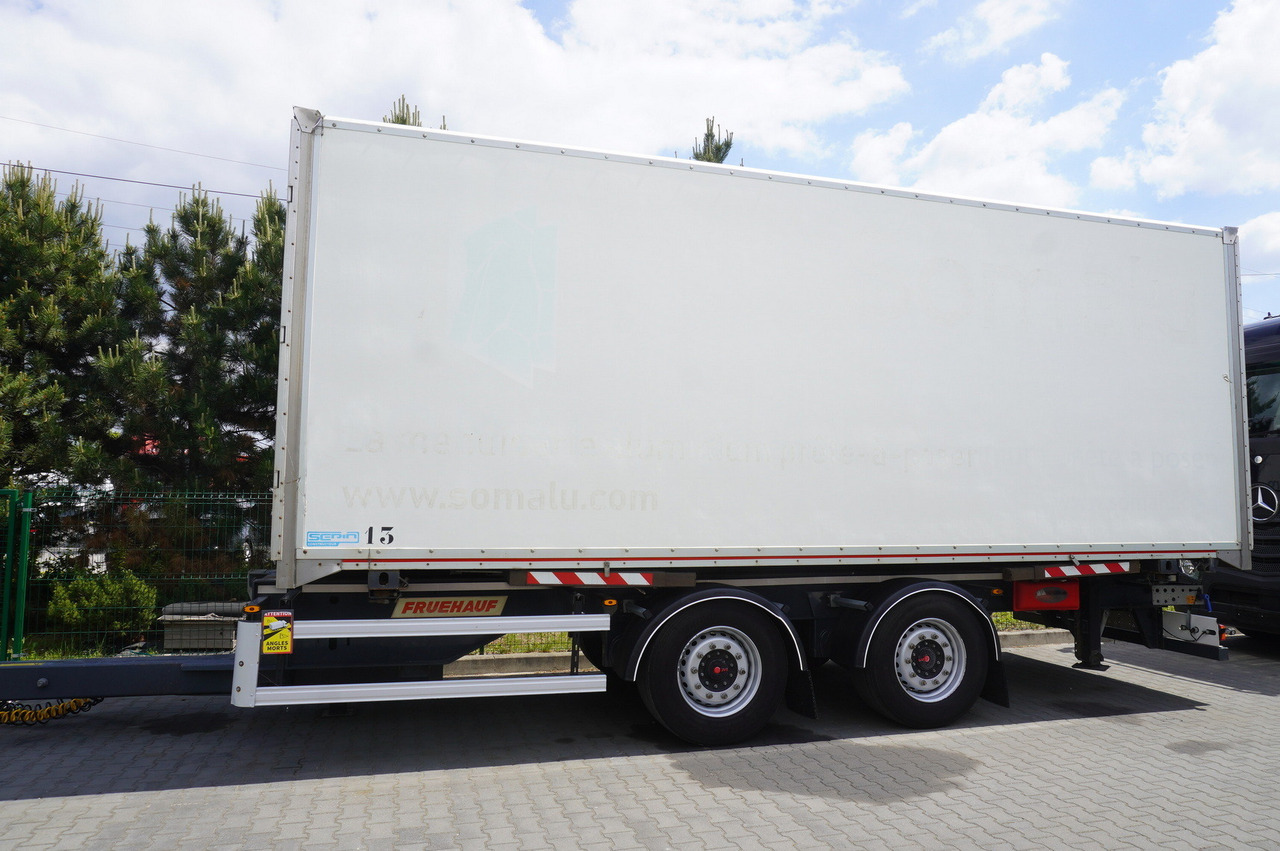 Fruehauf passthrough box trailer 18 EPAL / 2021 / SAF axles - Skříňový přívěs: obrázek 2 Fruehauf passthrough box trailer 18 EPAL / 2021 / SAF axles - Skříňový přívěs: obrázek 2