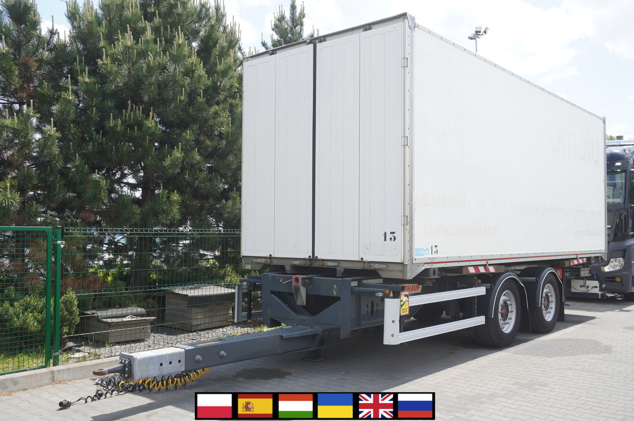 Fruehauf passthrough box trailer 18 EPAL / 2021 / SAF axles - Skříňový přívěs: obrázek 1 Fruehauf passthrough box trailer 18 EPAL / 2021 / SAF axles - Skříňový přívěs: obrázek 1