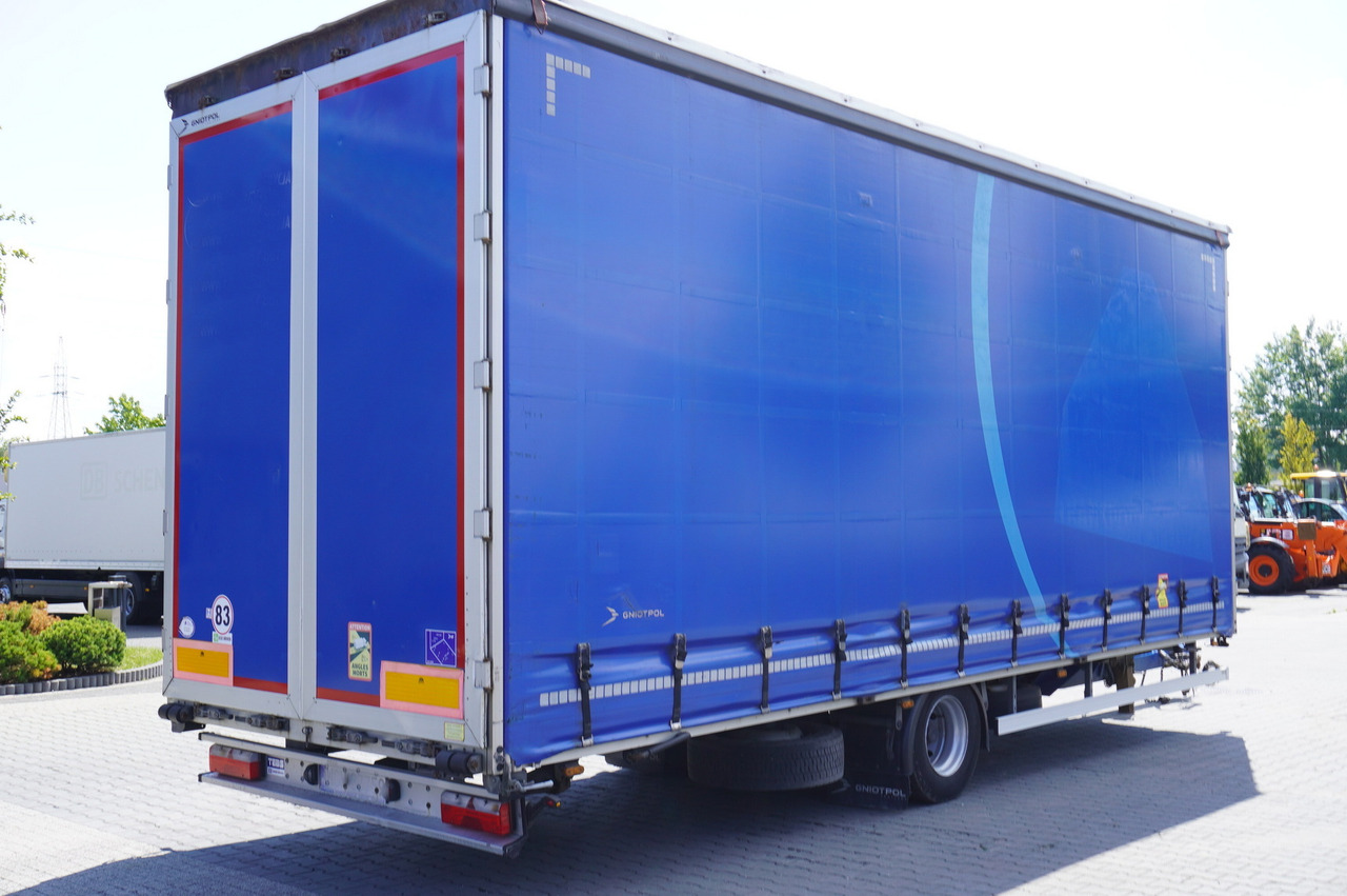 Gniotpol Tandem trailer / 10t / 2018 / 19 pallets - Plachtový přívěs: obrázek 4 Gniotpol Tandem trailer / 10t / 2018 / 19 pallets - Plachtový přívěs: obrázek 4