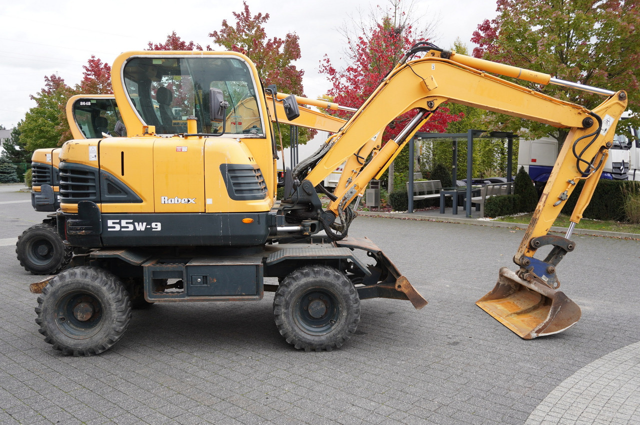 Mini rýpadlo Hyundai Robex 55W-9 Wheeled Excavator 5.5t / 2pcs: obrázek 6