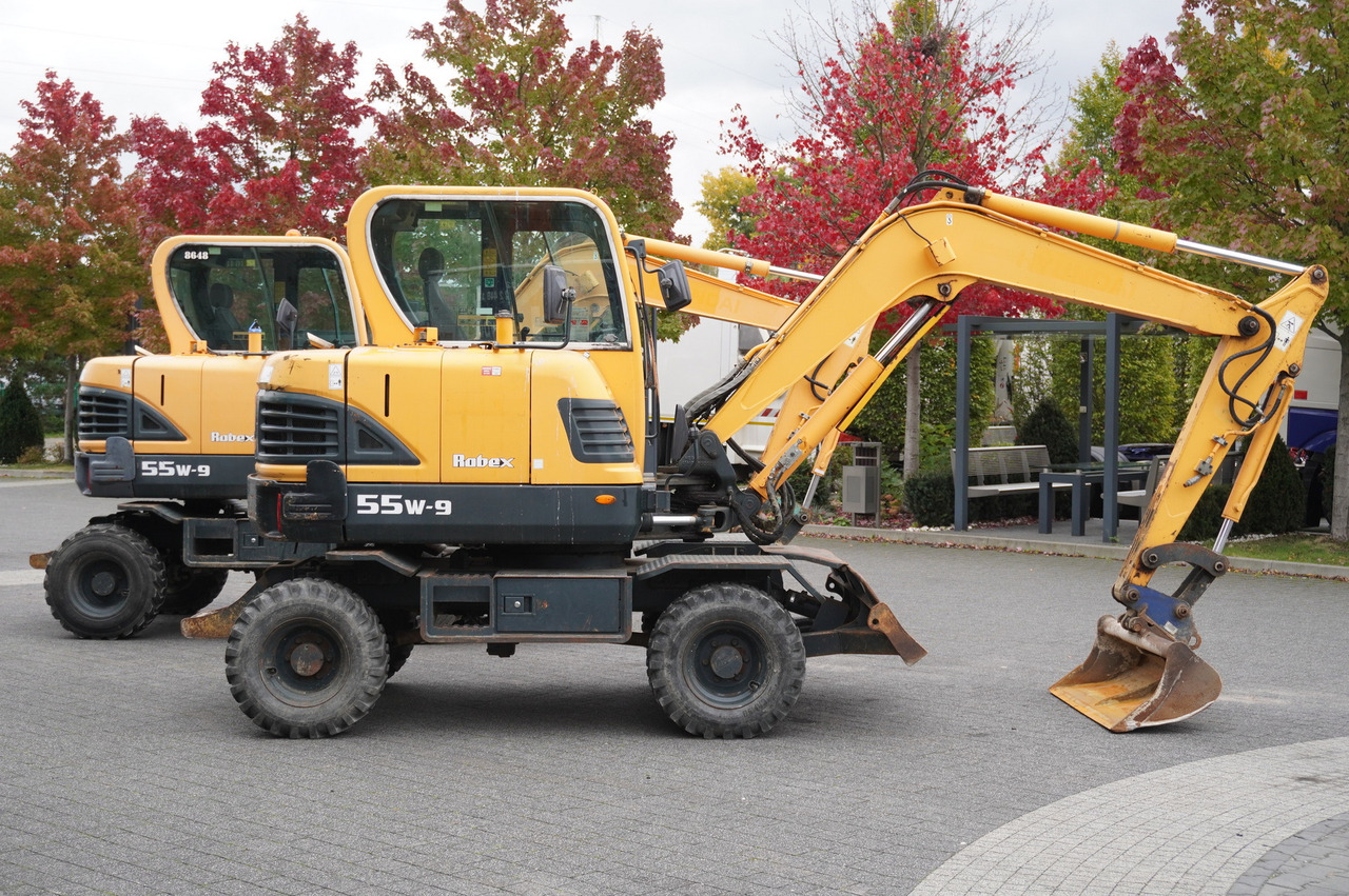 Hyundai Robex 55W-9 Wheeled Excavator 5.5t / 2pcs - Rýpadlo: obrázek 3 Hyundai Robex 55W-9 Wheeled Excavator 5.5t / 2pcs - Rýpadlo: obrázek 3