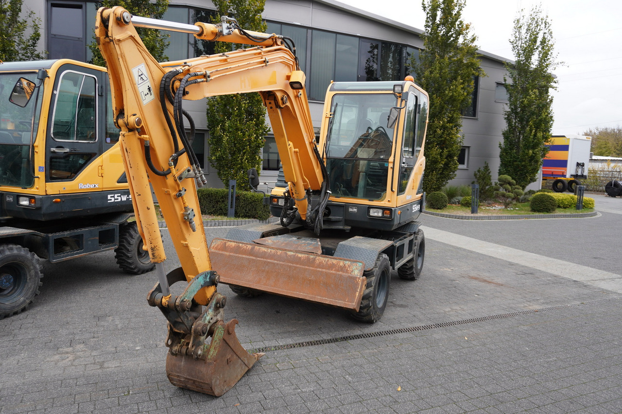 Mini rýpadlo Hyundai Robex 55W-9 Wheeled Excavator 5.5t / 2pcs: obrázek 8