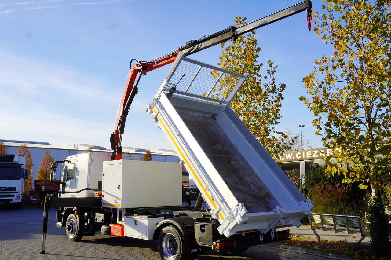 IVECO Eurocargo 120E18 Crane Palfinger / 3-way tipper / sleeper cab - Auto s hydraulickou rukou: obrázek 4 IVECO Eurocargo 120E18 Crane Palfinger / 3-way tipper / sleeper cab - Auto s hydraulickou rukou: obrázek 4