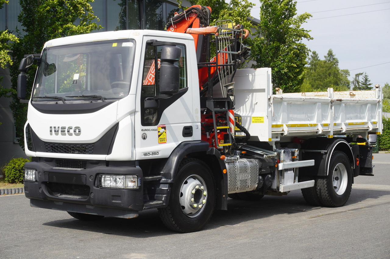 IVECO Eurocargo 160-250 / Fassi F95 crane / 120 tho. km / 3-sided tipper - Sklápěč, Auto s hydraulickou rukou: obrázek 3 IVECO Eurocargo 160-250 / Fassi F95 crane / 120 tho. km / 3-sided tipper - Sklápěč, Auto s hydraulickou rukou: obrázek 3