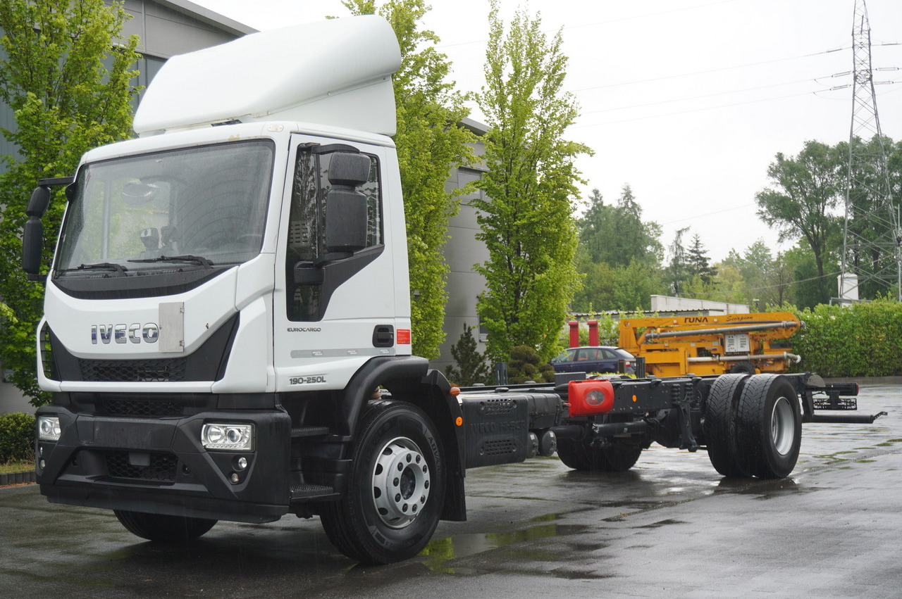 IVECO Eurocargo 190-250L / 8.45 m chassis / new tires - Podvozek s kabinou: obrázek 1 IVECO Eurocargo 190-250L / 8.45 m chassis / new tires - Podvozek s kabinou: obrázek 1