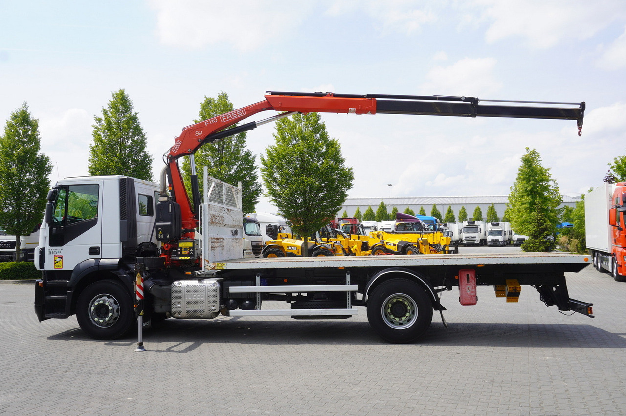 IVECO STRALIS 310 E6 / FASSI F110B / 630 MTH! / 4 t lift cap. / 19 t - Nákladní automobil valníkový/ Plošinový, Auto s hydraulickou rukou: obrázek 4 IVECO STRALIS 310 E6 / FASSI F110B / 630 MTH! / 4 t lift cap. / 19 t - Nákladní automobil valníkový/ Plošinový, Auto s hydraulickou rukou: obrázek 4