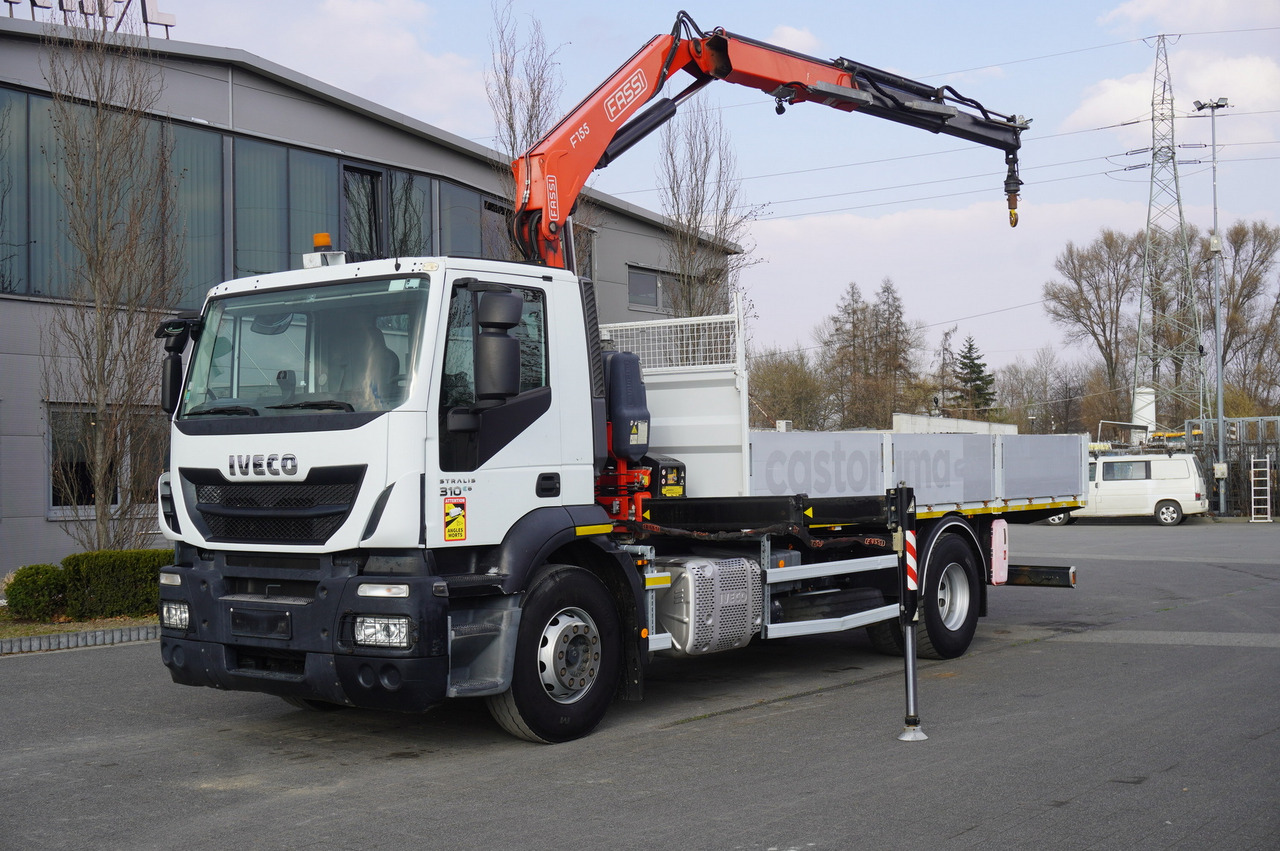 IVECO STRALIS 310 E6 / HDS FASSI 155 6.2 T / 250 thousand km - Nákladní automobil valníkový/ Plošinový, Auto s hydraulickou rukou: obrázek 1 IVECO STRALIS 310 E6 / HDS FASSI 155 6.2 T / 250 thousand km - Nákladní automobil valníkový/ Plošinový, Auto s hydraulickou rukou: obrázek 1