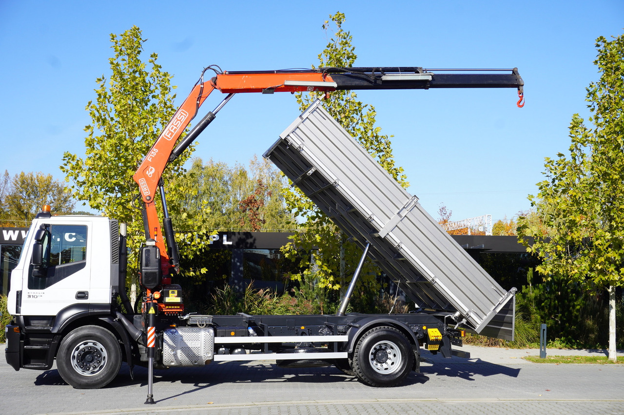 IVECO Stralis 310 E6 / NEW 3-sided tipper / Fassi F135 crane with remote control - Autojeřáb: obrázek 4 IVECO Stralis 310 E6 / NEW 3-sided tipper / Fassi F135 crane with remote control - Autojeřáb: obrázek 4