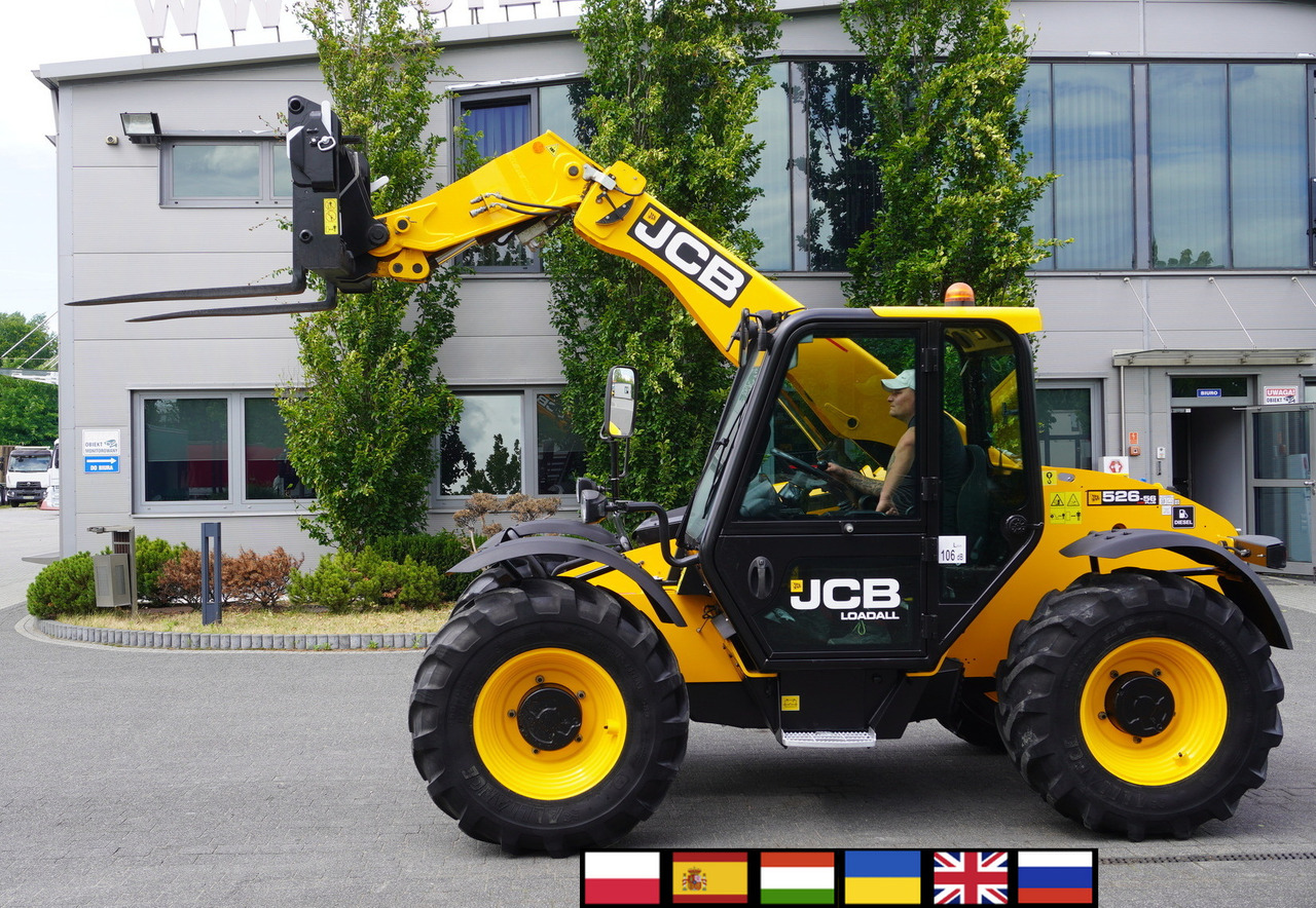 JCB 526-56 AGRI Plus / 5.6 m telescopic loader / joystick - Teleskopický kolový nakladač: obrázek 1 JCB 526-56 AGRI Plus / 5.6 m telescopic loader / joystick - Teleskopický kolový nakladač: obrázek 1