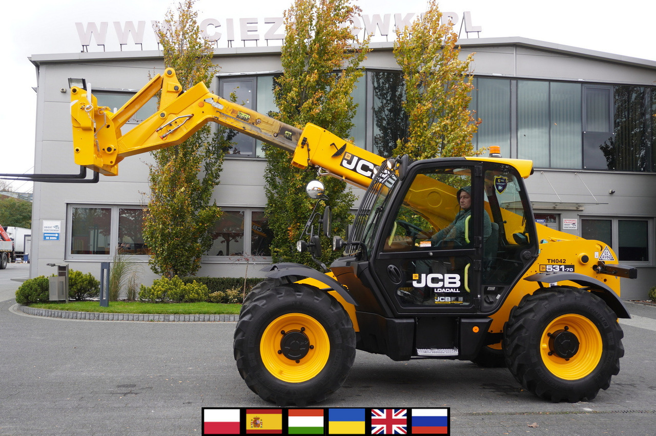 JCB 531-70 / 900 MTH telescopic charger! / 3.1 T / 7 M - Teleskopický kolový nakladač: obrázek 1 JCB 531-70 / 900 MTH telescopic charger! / 3.1 T / 7 M - Teleskopický kolový nakladač: obrázek 1