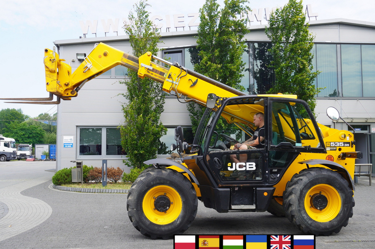 JCB 535-95 / 3.5 T / range 9.5 m / joystick / 2021 - Teleskopický kolový nakladač: obrázek 1 JCB 535-95 / 3.5 T / range 9.5 m / joystick / 2021 - Teleskopický kolový nakladač: obrázek 1