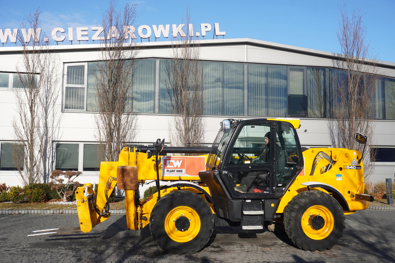 JCB 540-170 Telescopic Loader / 17m / joystick - Teleskopický kolový nakladač: obrázek 3 JCB 540-170 Telescopic Loader / 17m / joystick - Teleskopický kolový nakladač: obrázek 3
