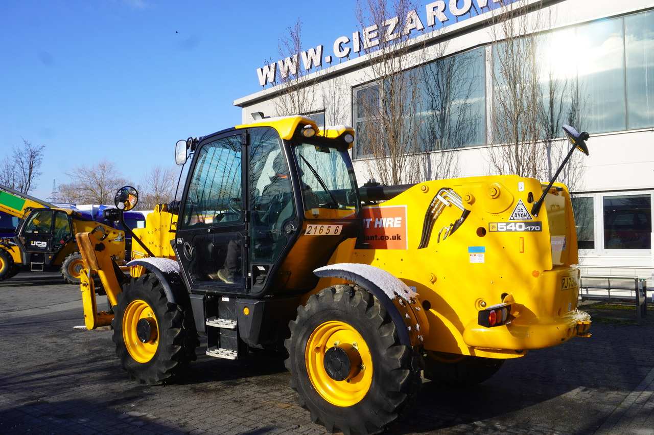 JCB 540-170 Telescopic Loader / 17m / joystick - Teleskopický kolový nakladač: obrázek 4 JCB 540-170 Telescopic Loader / 17m / joystick - Teleskopický kolový nakladač: obrázek 4