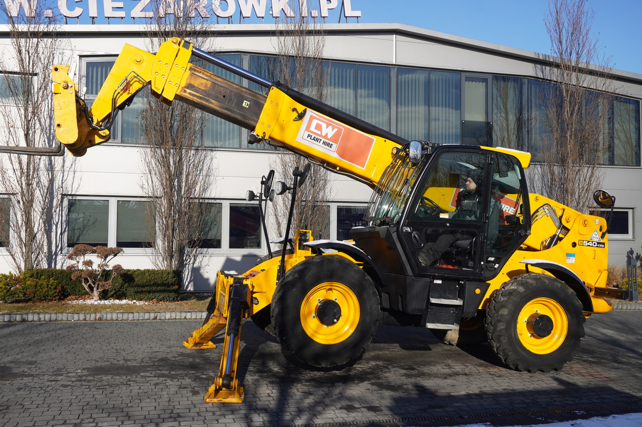 JCB 540-170 Telescopic Loader / 17m / joystick - Teleskopický kolový nakladač: obrázek 4 JCB 540-170 Telescopic Loader / 17m / joystick - Teleskopický kolový nakladač: obrázek 4