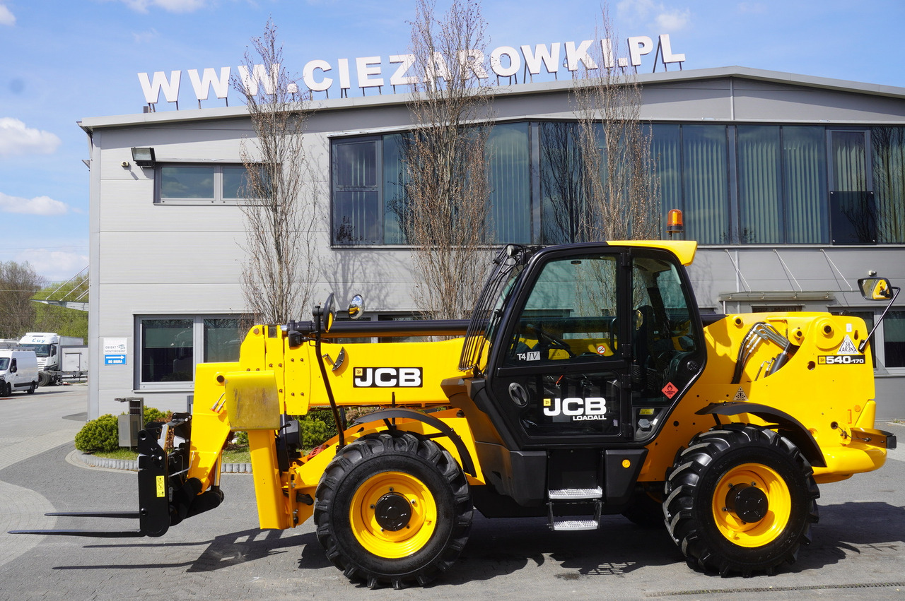 JCB 540-170 Telescopic Loader / 17m / joystick - Kolový nakladač: obrázek 4 JCB 540-170 Telescopic Loader / 17m / joystick - Kolový nakladač: obrázek 4