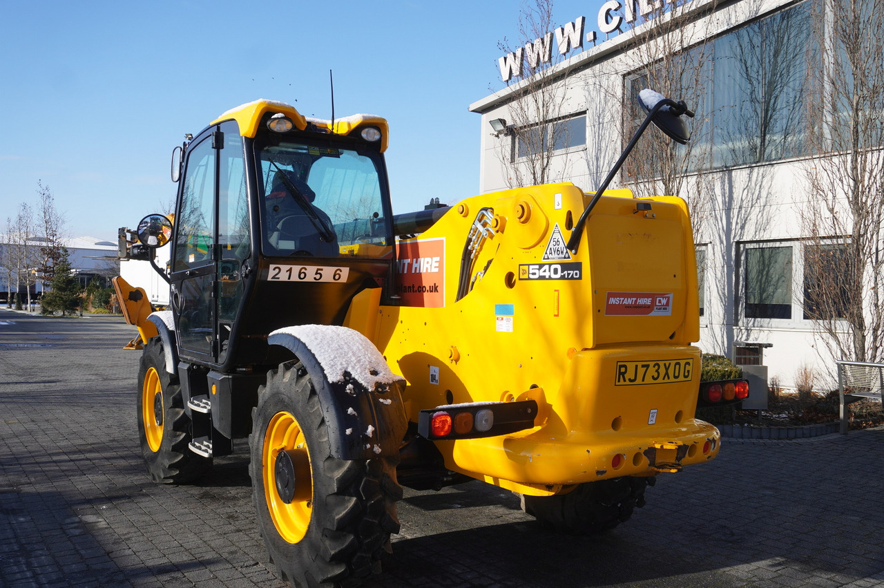 JCB 540-170 Telescopic Loader / 17m / joystick - Teleskopický kolový nakladač: obrázek 5 JCB 540-170 Telescopic Loader / 17m / joystick - Teleskopický kolový nakladač: obrázek 5