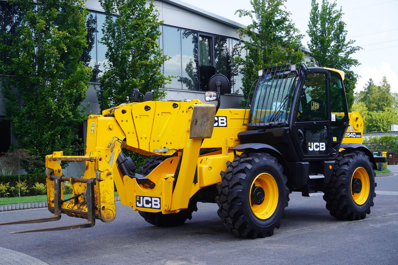 JCB 540-200 Telescopic Loader / 20 m reach / joystick - Teleskopický kolový nakladač: obrázek 2 JCB 540-200 Telescopic Loader / 20 m reach / joystick - Teleskopický kolový nakladač: obrázek 2