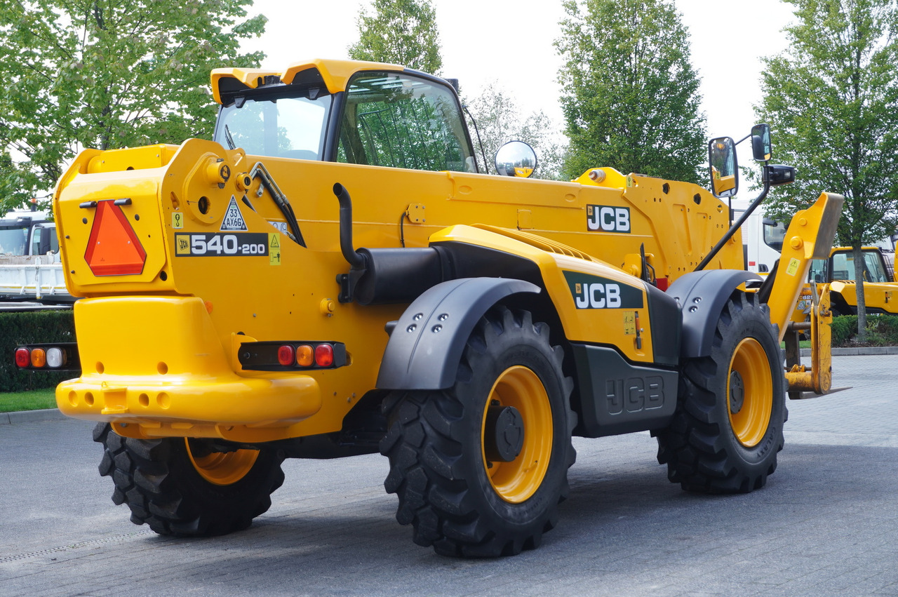 JCB 540-200 Telescopic Loader / 20 m reach / joystick - Teleskopický kolový nakladač: obrázek 5 JCB 540-200 Telescopic Loader / 20 m reach / joystick - Teleskopický kolový nakladač: obrázek 5
