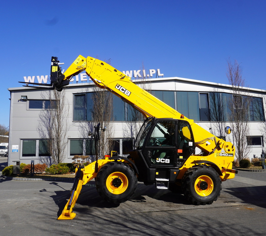 JCB 540-200 Telescopic Loader / 20m / joystick - Kolový nakladač: obrázek 1 JCB 540-200 Telescopic Loader / 20m / joystick - Kolový nakladač: obrázek 1