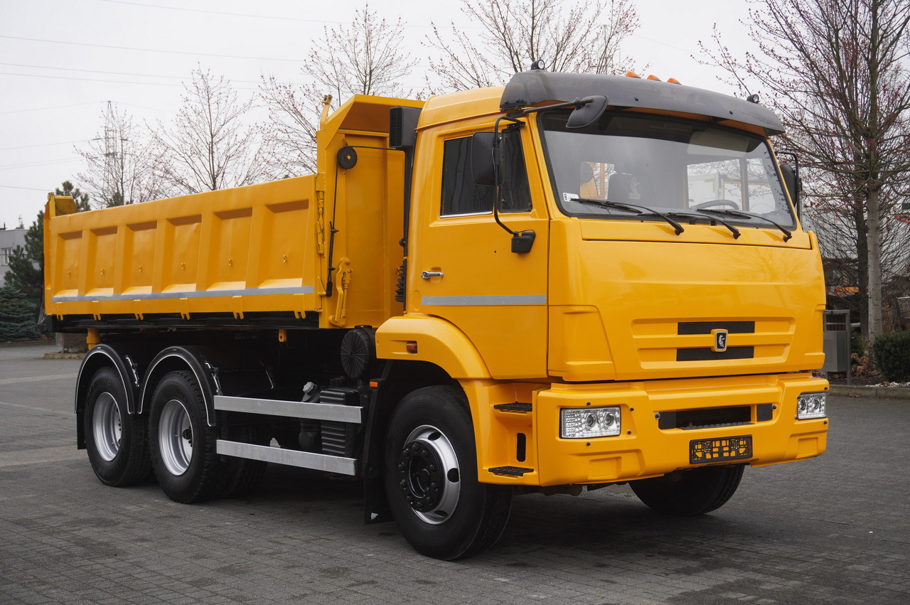 Sklápěč, Auto s hydraulickou rukou KAMAZ T2530 E5 6×4 / 3-sided tipper: obrázek 11