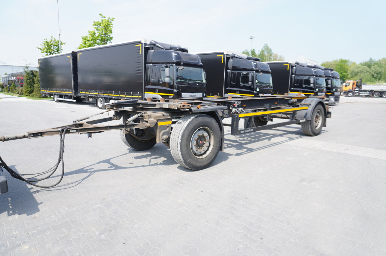 KOGEL AWE 18, two-axle, BDF, 7.5m chassis , air suspension, SAF axles - Přívěs-podvozek: obrázek 2 KOGEL AWE 18, two-axle, BDF, 7.5m chassis , air suspension, SAF axles - Přívěs-podvozek: obrázek 2