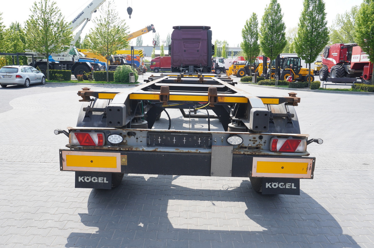 KOGEL AWE 18, two-axle, BDF, 7.5m chassis , air suspension, SAF axles - Přívěs-podvozek: obrázek 5 KOGEL AWE 18, two-axle, BDF, 7.5m chassis , air suspension, SAF axles - Přívěs-podvozek: obrázek 5