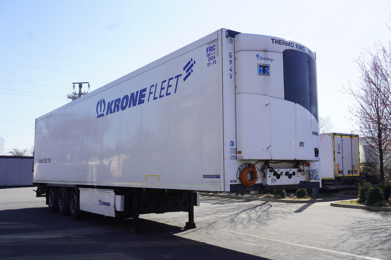 KRONE refrigerated semi-trailer / Thermoking SLXE 300 / 30 tons load capacity - Chladírenský návěs: obrázek 1 KRONE refrigerated semi-trailer / Thermoking SLXE 300 / 30 tons load capacity - Chladírenský návěs: obrázek 1
