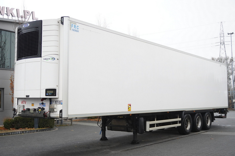 LAMBERET refrigerated semi-trailer / Carrier Vector 1550 unit - Chladírenský návěs: obrázek 2 LAMBERET refrigerated semi-trailer / Carrier Vector 1550 unit - Chladírenský návěs: obrázek 2