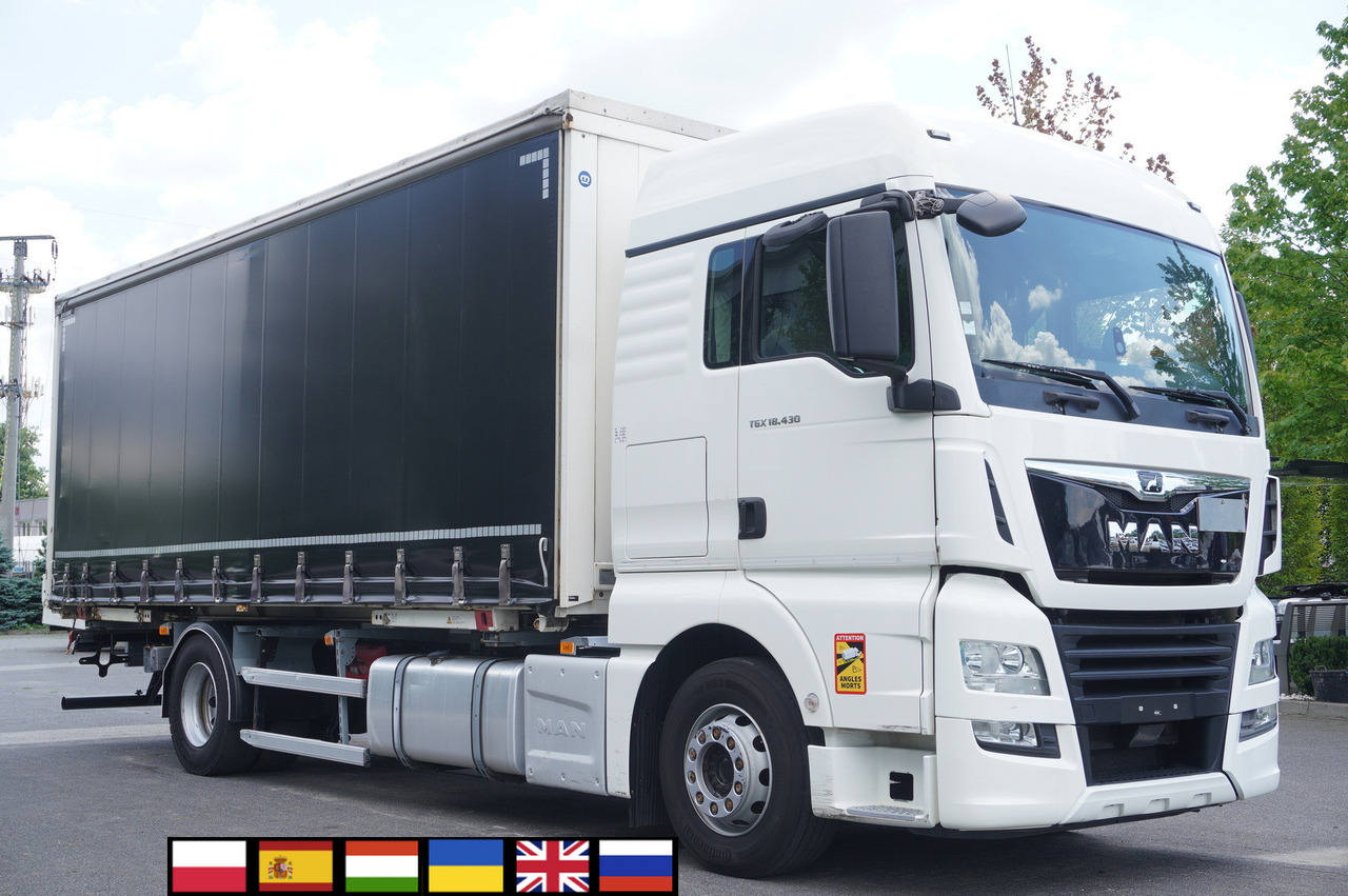 MAN MAN TGX 18.430 / Curtainsider 18 EPAL / sleeping cab / 2021 - Kontejnérový podvozek/ Výměnná nástavba: obrázek 1 MAN MAN TGX 18.430 / Curtainsider 18 EPAL / sleeping cab / 2021 - Kontejnérový podvozek/ Výměnná nástavba: obrázek 1