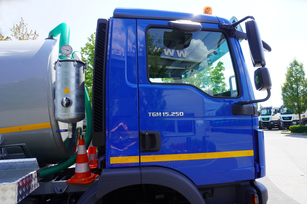 Fekální cisterna MAN TGM 15.250 / NEW septic tank (07/2025) superstructure 8000 l / 160 tho. km!: obrázek 16