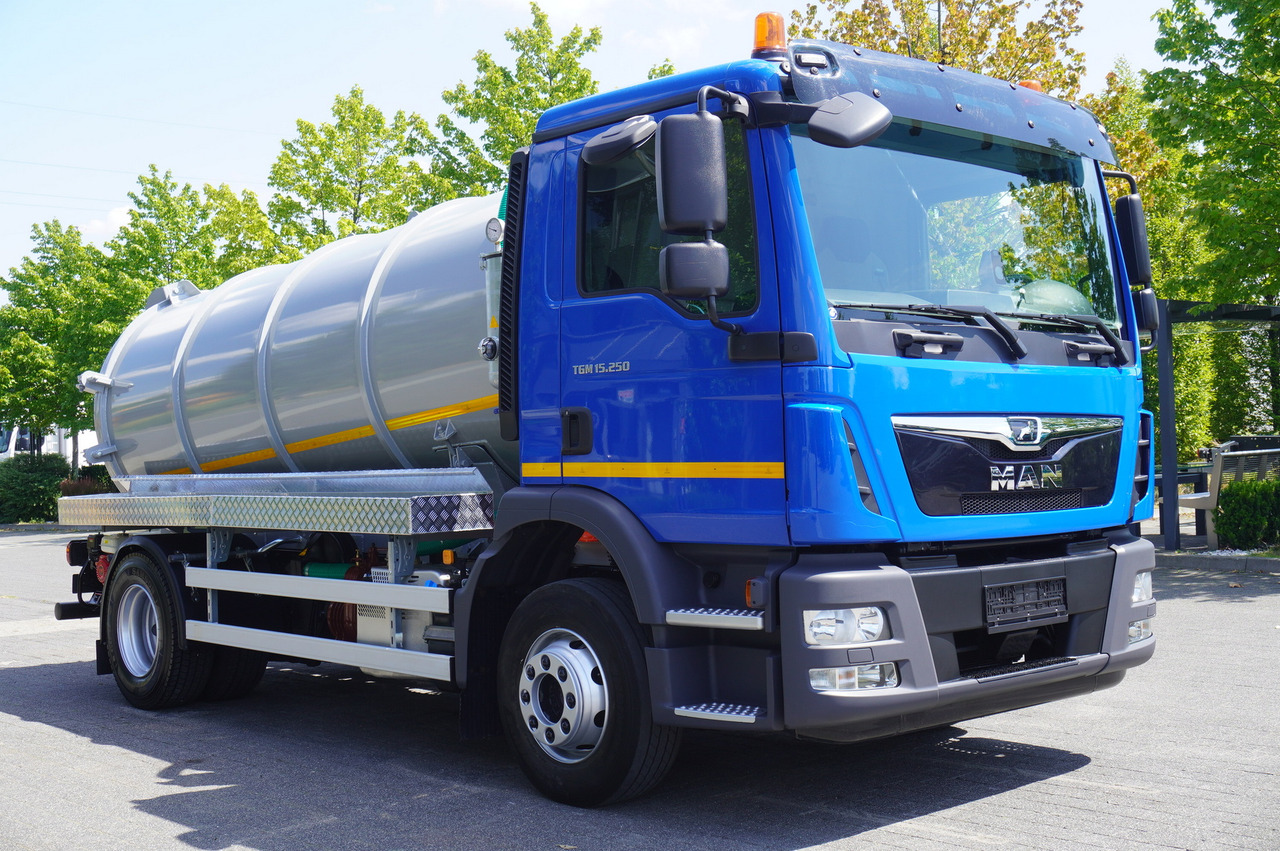 Fekální cisterna MAN TGM 15.250 / NEW septic tank (07/2025) superstructure 8000 l / 160 tho. km!: obrázek 6