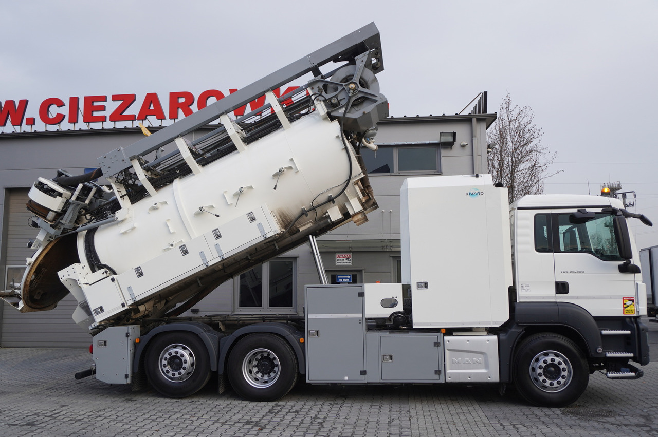 MAN TGS 26.360 E6 / RIVARD sewage cleaner 18 m3 / 180 tho. km / steering axle / 2 units - Čistič odpadových jam: obrázek 4 MAN TGS 26.360 E6 / RIVARD sewage cleaner 18 m3 / 180 tho. km / steering axle / 2 units - Čistič odpadových jam: obrázek 4
