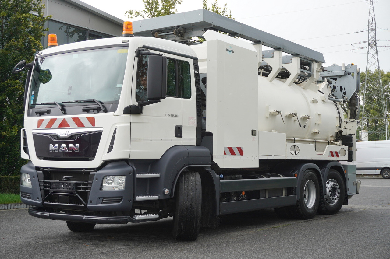 MAN TGS 26.360 E6 / RIVARD sewage cleaner 18 m3 / 90 tho. km / steering axle / 2 units - Čistič odpadových jam: obrázek 2 MAN TGS 26.360 E6 / RIVARD sewage cleaner 18 m3 / 90 tho. km / steering axle / 2 units - Čistič odpadových jam: obrázek 2