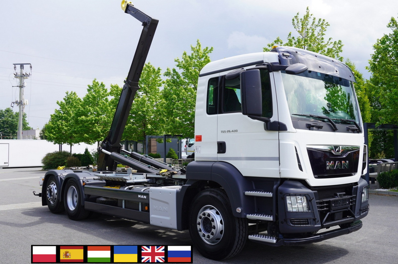 MAN TGS 26.430 E6 6x2 / HIAB Multilift hooklift - Hákový nosič kontejnerů: obrázek 1 MAN TGS 26.430 E6 6x2 / HIAB Multilift hooklift - Hákový nosič kontejnerů: obrázek 1