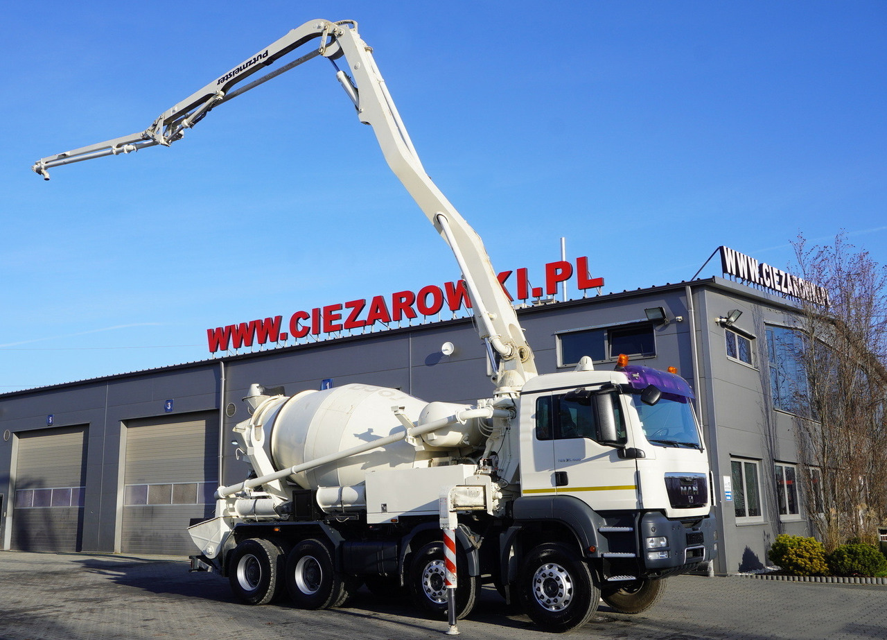MAN TGS 32.400 8x4 Concrete Mixer Pump truck / 426 MTH !!! / 18 meters - Autočerpadlo: obrázek 1 MAN TGS 32.400 8x4 Concrete Mixer Pump truck / 426 MTH !!! / 18 meters - Autočerpadlo: obrázek 1