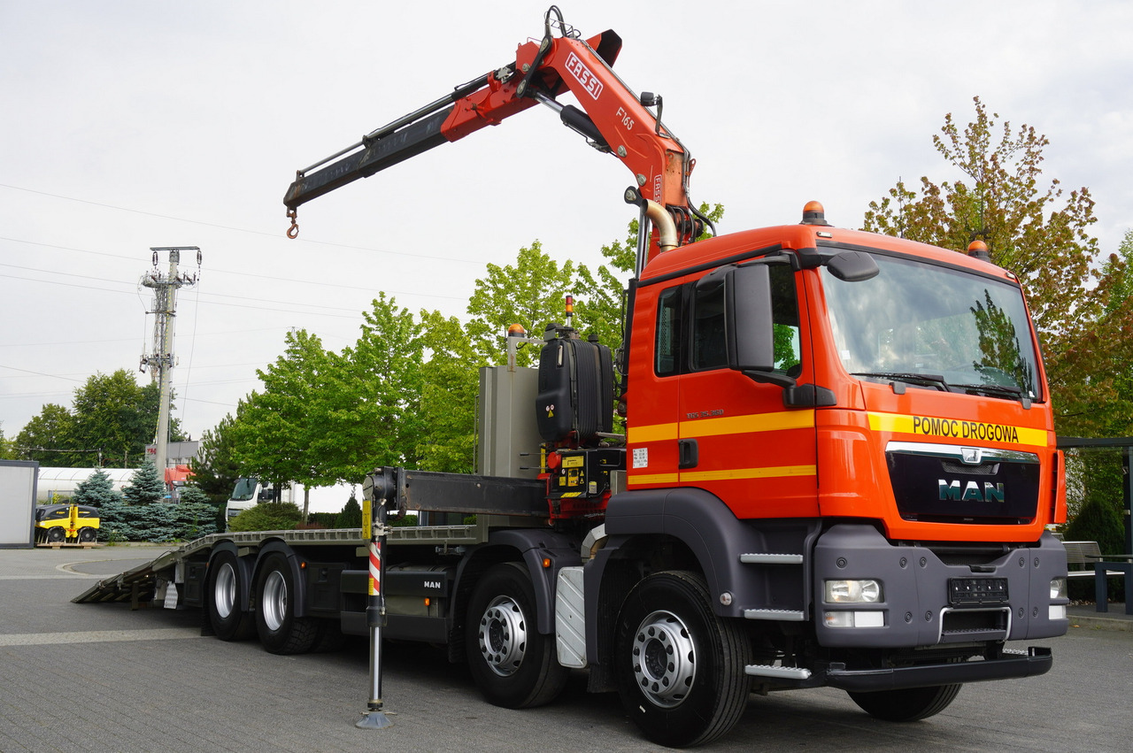 MAN TGS 35.360 E5 8x2 / FASSI F165 / 5.4 T cap. / 8.25 m reach - Přepravník automobilů, Auto s hydraulickou rukou: obrázek 2 MAN TGS 35.360 E5 8x2 / FASSI F165 / 5.4 T cap. / 8.25 m reach - Přepravník automobilů, Auto s hydraulickou rukou: obrázek 2