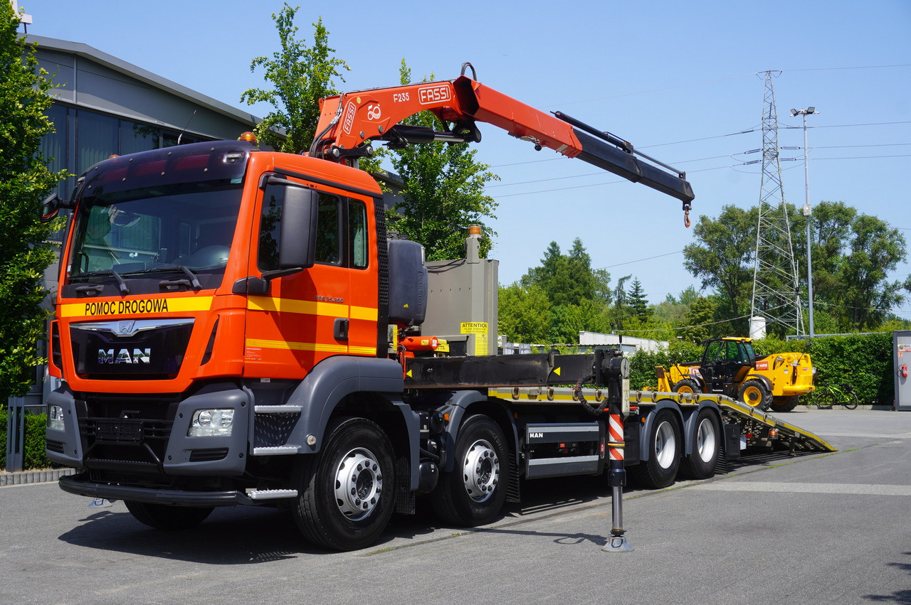 MAN TGS 35.360 E6 8x2 / FASSI F235 crane / 6.5 T cap. / 8.3 m reach - Odtahovka: obrázek 2 MAN TGS 35.360 E6 8x2 / FASSI F235 crane / 6.5 T cap. / 8.3 m reach - Odtahovka: obrázek 2