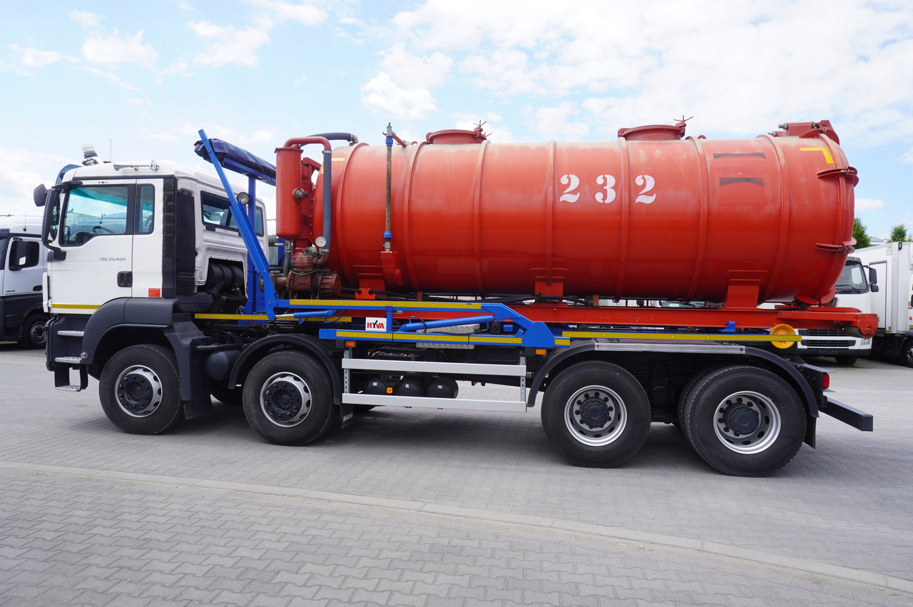 MAN TGS 35.400 8 × 4 E5 / HYVA HOOK LIFT 32.56 SE / Septic barrel 13000 L - Fekální cisterna: obrázek 4 MAN TGS 35.400 8 × 4 E5 / HYVA HOOK LIFT 32.56 SE / Septic barrel 13000 L - Fekální cisterna: obrázek 4