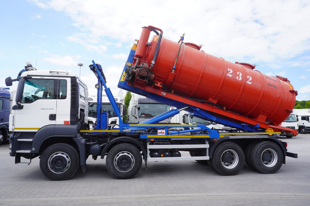 MAN TGS 35.400 8 × 4 E5 / HYVA HOOK LIFT 32.56 SE / Septic barrel 13000 L - Fekální cisterna: obrázek 3 MAN TGS 35.400 8 × 4 E5 / HYVA HOOK LIFT 32.56 SE / Septic barrel 13000 L - Fekální cisterna: obrázek 3