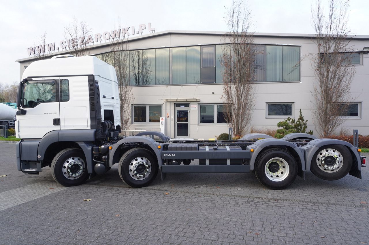MAN TGS 35.420 8×2 / Chassis 6.4 m / 3 steered axles - Podvozek s kabinou, Auto s hydraulickou rukou: obrázek 4 MAN TGS 35.420 8×2 / Chassis 6.4 m / 3 steered axles - Podvozek s kabinou, Auto s hydraulickou rukou: obrázek 4