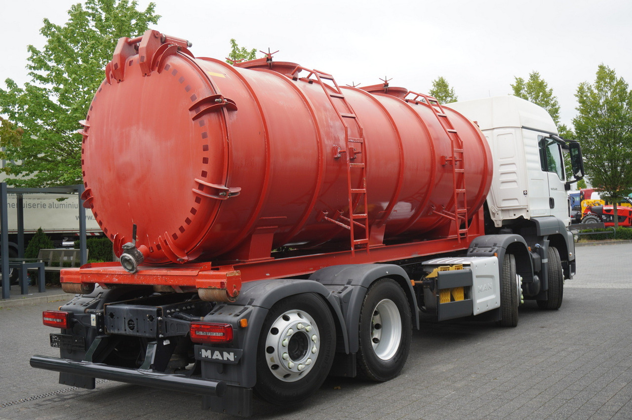 MAN TGS 35.420 8×2 / NEW septic barrel 13000 L / 3 steered axles - Cisternové vozidlo: obrázek 4 MAN TGS 35.420 8×2 / NEW septic barrel 13000 L / 3 steered axles - Cisternové vozidlo: obrázek 4