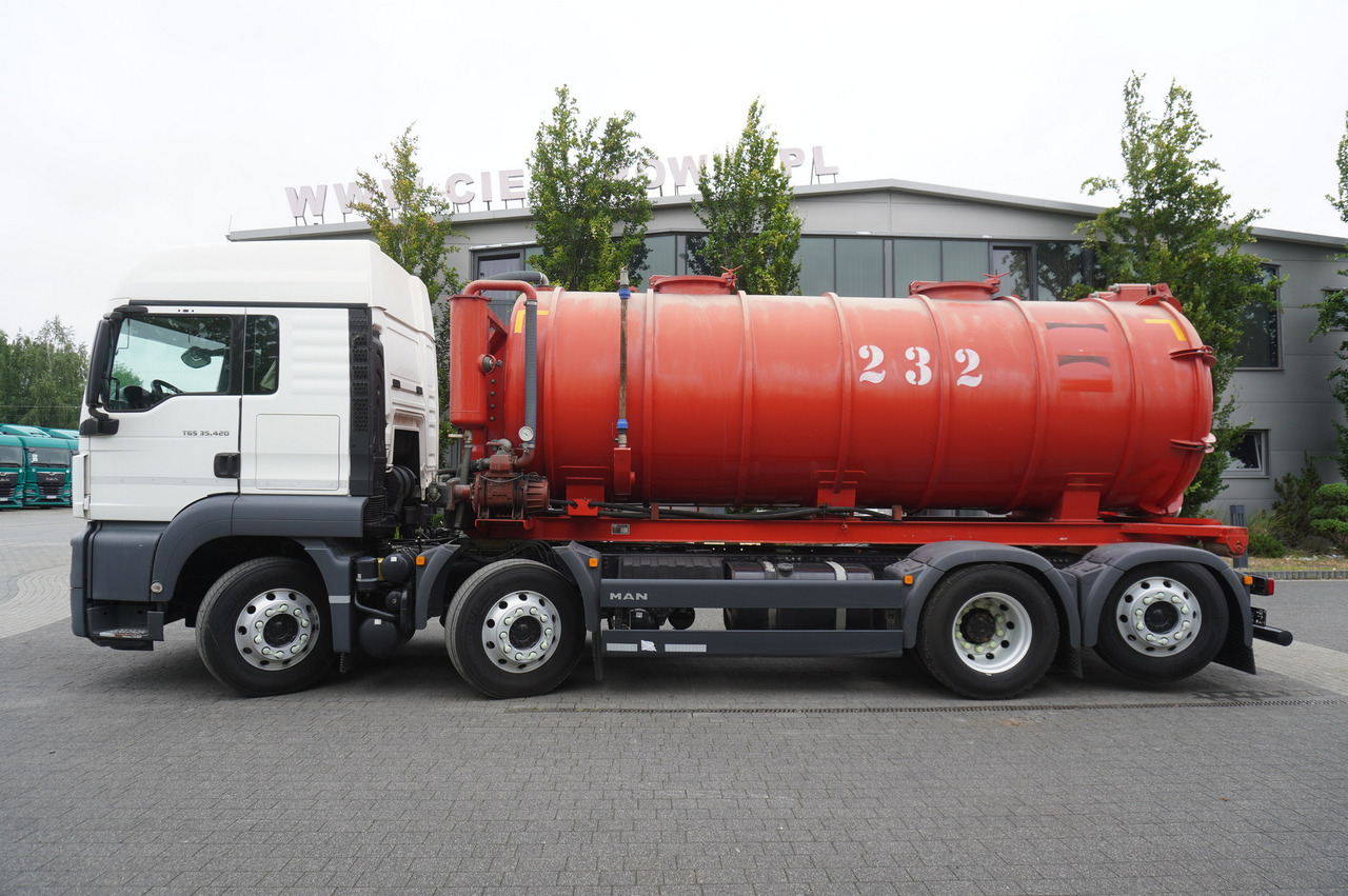 MAN TGS 35.420 8×2 / NEW septic barrel 13000 L / 3 steered axles - Fekální cisterna: obrázek 2 MAN TGS 35.420 8×2 / NEW septic barrel 13000 L / 3 steered axles - Fekální cisterna: obrázek 2