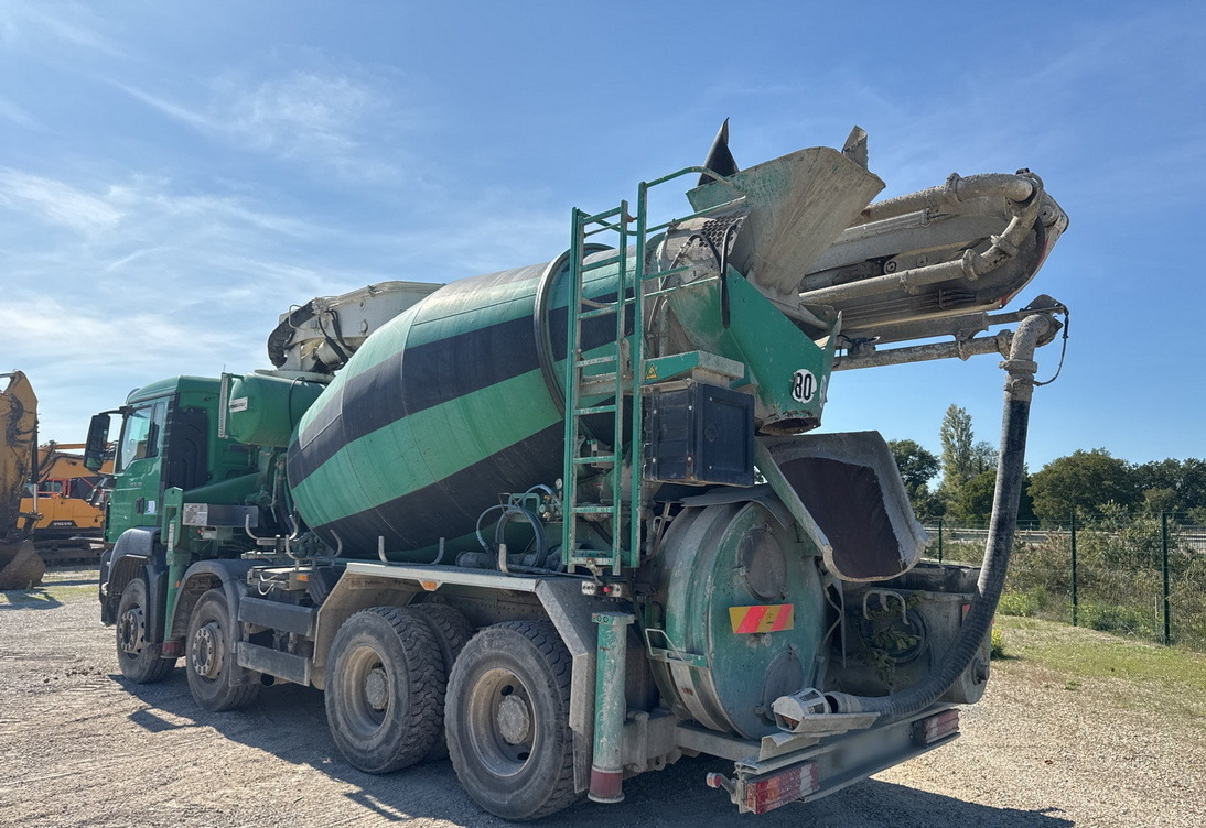MAN TGS 35.480 8x4 Concrete Mixer Pump truck / Putzmeister M24-3 / 1600 MTH! - Autočerpadlo: obrázek 4 MAN TGS 35.480 8x4 Concrete Mixer Pump truck / Putzmeister M24-3 / 1600 MTH! - Autočerpadlo: obrázek 4