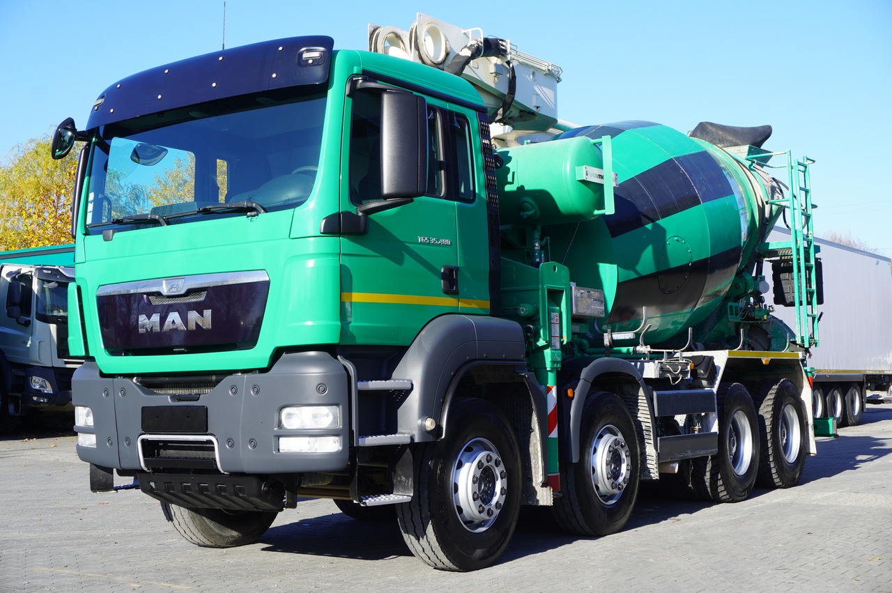 MAN TGS 35.480 8x4 Concrete Mixer Pump truck / Putzmeister M24-3 / 1600 MTH! - Autodomíchávač: obrázek 2 MAN TGS 35.480 8x4 Concrete Mixer Pump truck / Putzmeister M24-3 / 1600 MTH! - Autodomíchávač: obrázek 2