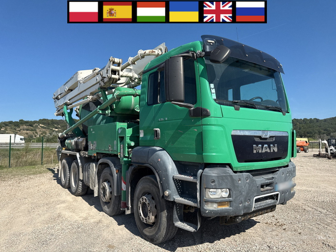 MAN TGS 35.480 8x4 Concrete Mixer Pump truck / Putzmeister M24-3 / 1600 MTH! - Autodomíchávač: obrázek 1 MAN TGS 35.480 8x4 Concrete Mixer Pump truck / Putzmeister M24-3 / 1600 MTH! - Autodomíchávač: obrázek 1