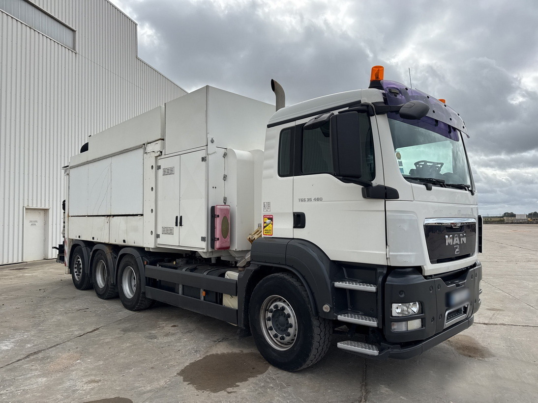 MAN TGS 35.480 8x4 / MTS 4A14T 36.000V vacuum truck / 10 m3 - Čistič odpadových jam: obrázek 3 MAN TGS 35.480 8x4 / MTS 4A14T 36.000V vacuum truck / 10 m3 - Čistič odpadových jam: obrázek 3