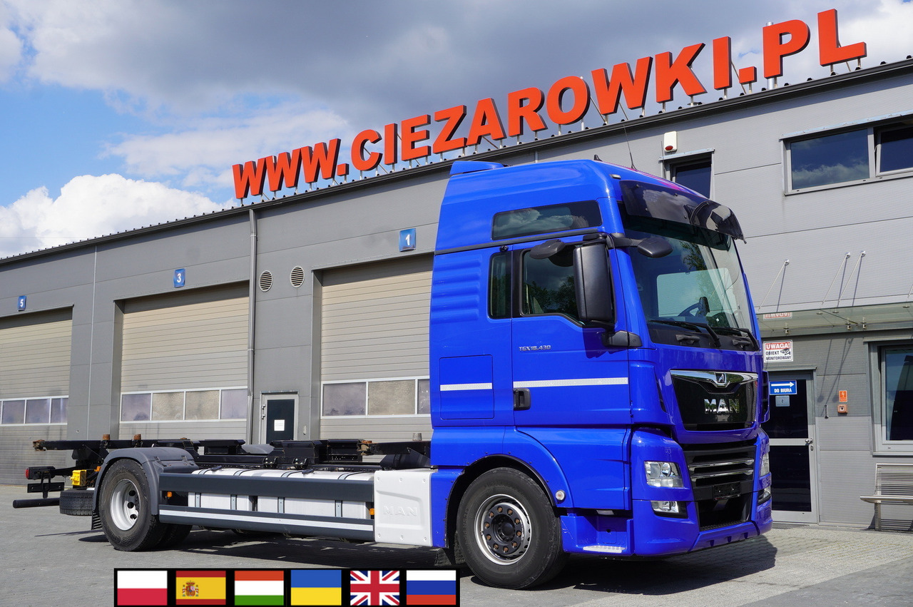 MAN TGX 18.430 / BDF / sleeping cab / 2021 / 4 units - Kontejnérový podvozek/ Výměnná nástavba: obrázek 1 MAN TGX 18.430 / BDF / sleeping cab / 2021 / 4 units - Kontejnérový podvozek/ Výměnná nástavba: obrázek 1