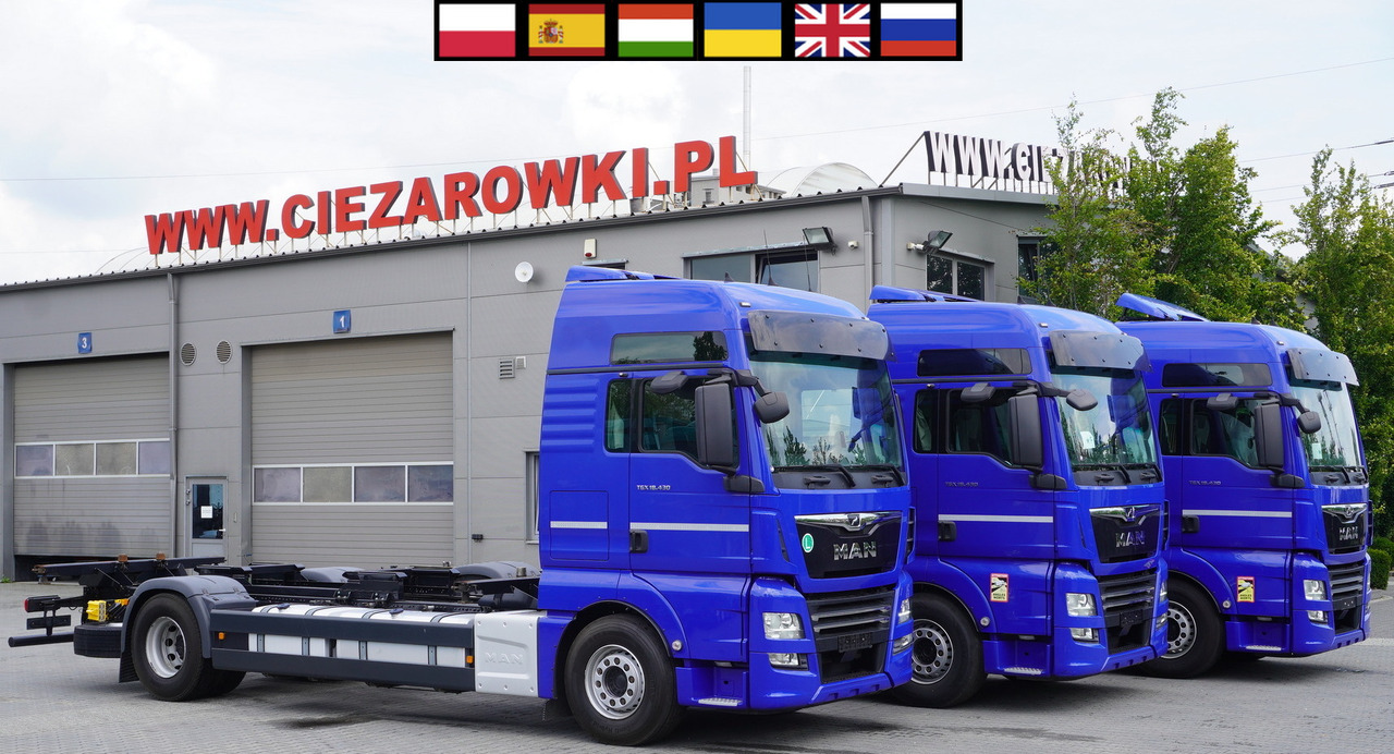 MAN TGX 18.430 / BDF / sleeping cab / 2021 / 4 units - Kontejnérový podvozek/ Výměnná nástavba: obrázek 1 MAN TGX 18.430 / BDF / sleeping cab / 2021 / 4 units - Kontejnérový podvozek/ Výměnná nástavba: obrázek 1