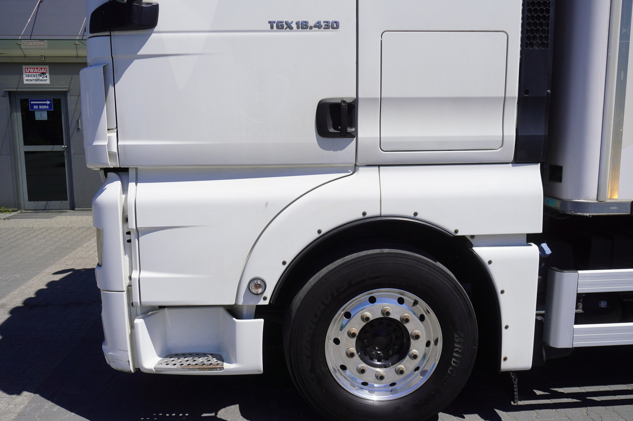 Chladírenský nákladní automobil pro dopravu masa MAN TGX 18.430 / Meat hook CHEREAU refrigerator / Thermoking UT1200: obrázek 14